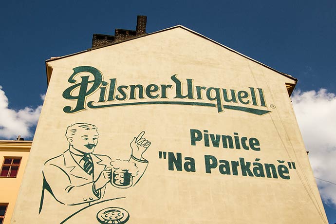 Pilsner Urquell em Pilsen (Plzen)