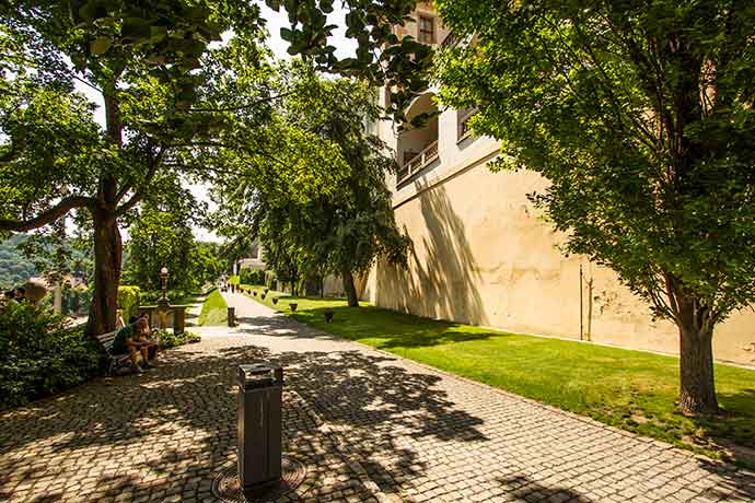 Jardins de Praga: os Jardins do Sul do Castelo