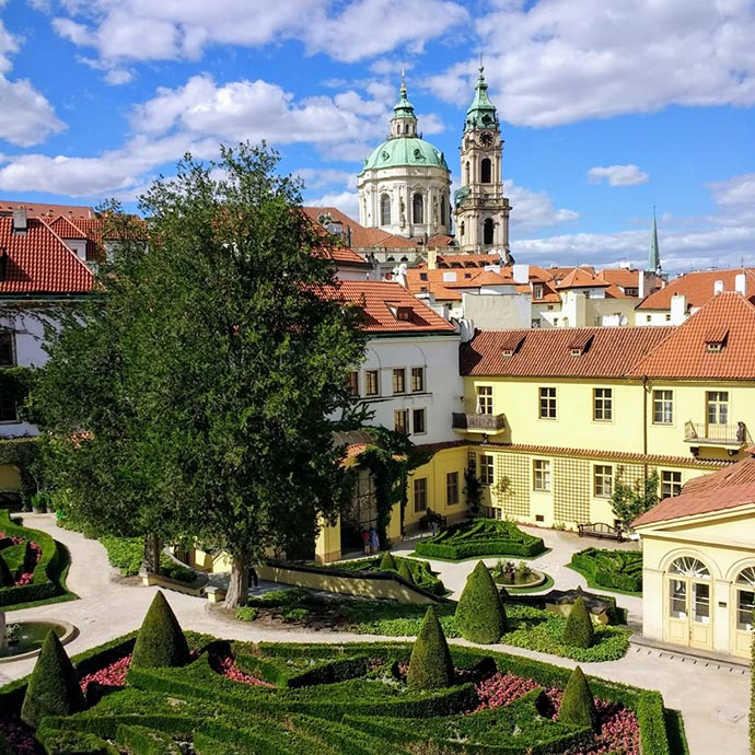 Jardins de Praga: o jardim Vrtba (Vrtbovská)