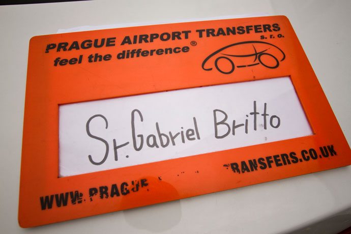 Placa Prague Airport Transfers, em Praga