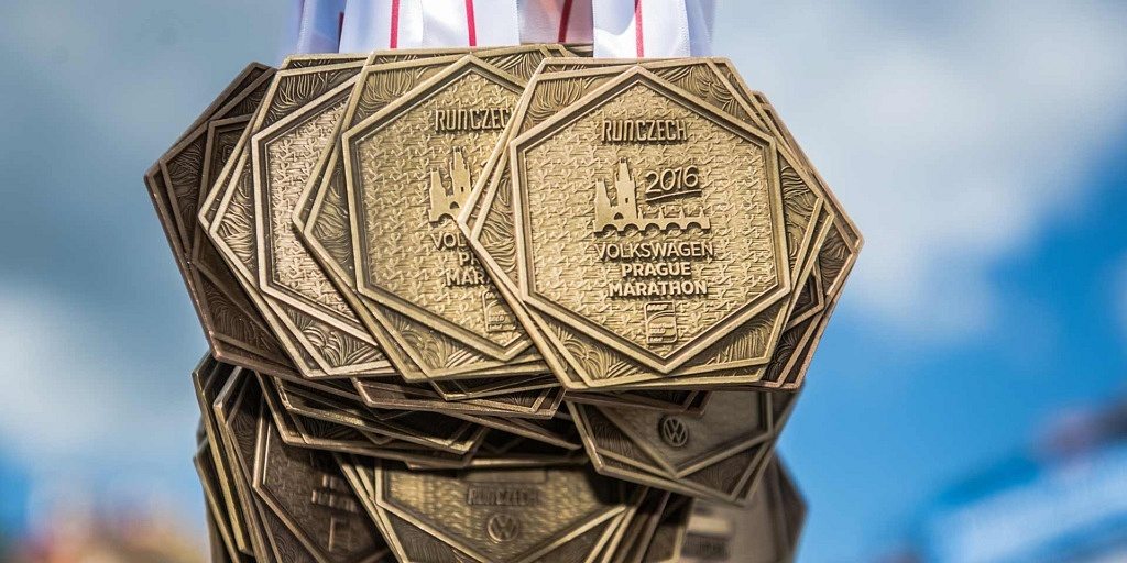 Maratona de Praga: medalhas