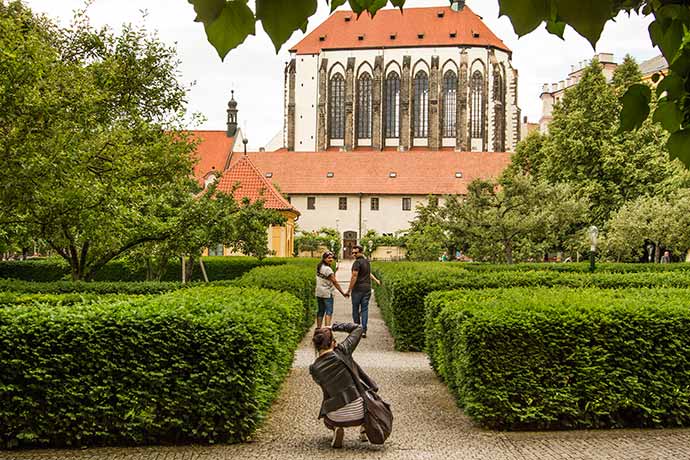 Jardins em Praga: o Jardim Franciscano