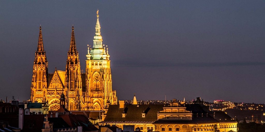 Noite das Igrejas: Catedral de São Vito (Vitus), em Praga