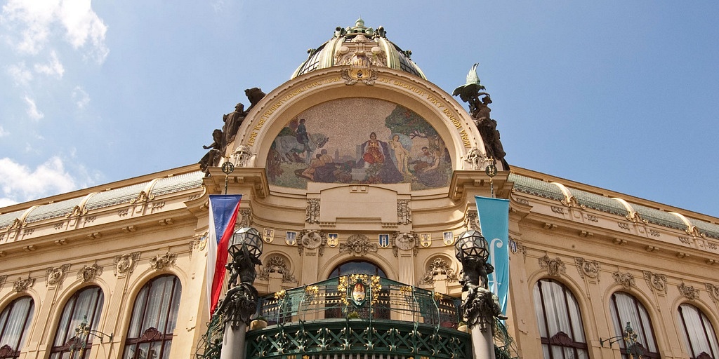 Casa Municipal, em Praga