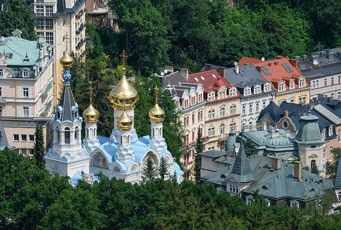 Karlovy Vary: Igreja de São Pedro e São Paulo