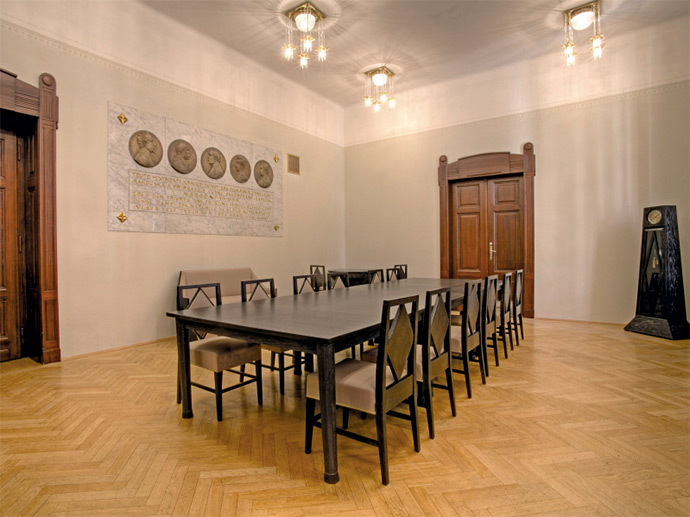 Sala do Clube dos Cavalheiros Tchecos: um lugar fundamental para a Tchecoslováquia (foto: Prague City Tourism)